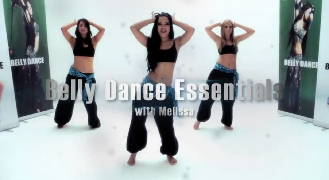 MELISSA BELLY DANCE DVDs ESSENTIALS & HIP HOP
