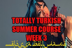 TOTALLY TURKISH ORYANTAL 4 WEEK SUMMER COURSE WK3 2018